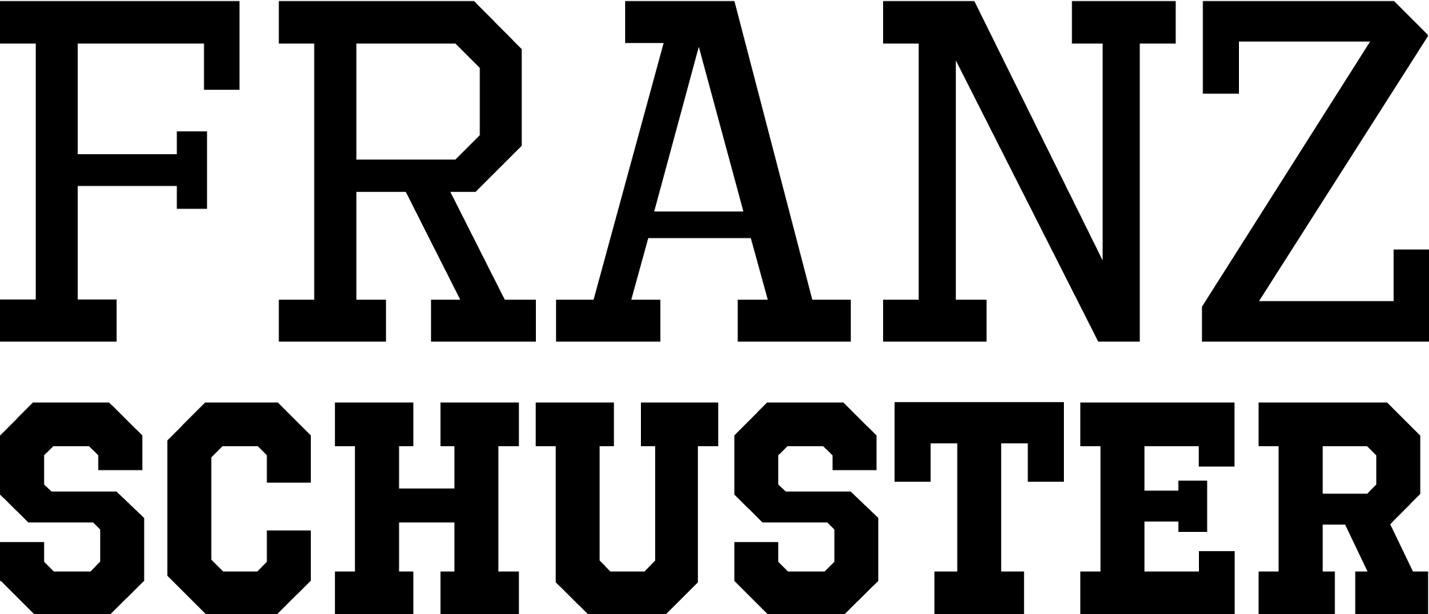 Franz Schuster Logo schwarz